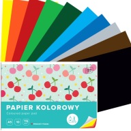 FAREBNÝ PAPIER, A5, 10 listov, 115G, INTERPRINT