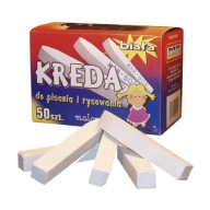 ŠKOLSKÁ TABUĽKA KRIEDA, BIELA ​​B4, 50 ks. MAR-BOR
