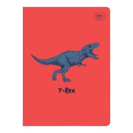 Zápisník A5, 32 štvorcových strán, Dinosaury, interprint