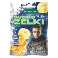 BAKALLAND Akademia Pana Kleksa GUZIKO BANÁNOVÉ ŽELÉ S BANÁNOVOU PRÍCHUŤOU 34G
