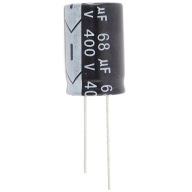 Elektrolytický kondenzátor 68uF 400V 25x16 mm