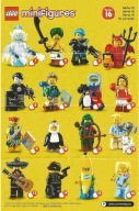 LEGO 71013 MINIFIGURES 16 ZOZNAM NÁVODOV NOVINKA