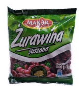 Sušené rezané brusnice Makar 500 g