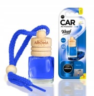 AROMA CAR WOOD NEW CAR Prívesok, osviežovač vône