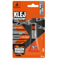 DRAGON Dragon Power montážne lepidlo hybridný polymér WHITE 20g blister