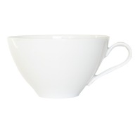 Poľský biely hrnček 230 ml vyrobený z porcelánu, porcelánové šálky W-wa