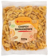 SUŠENÉ BANÁNOVÉ ČÍPKY 500g SUŠENÉ BANÁNY PRÉMIOVEJ KVALITY