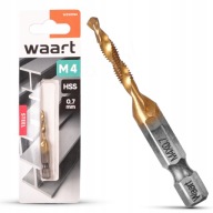 WAART ZÁVITOVÉ VŔTAČKY M4 HSS závitník 4.0 s vrtákom