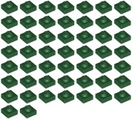 LEGO PLATE 3024 1x1 tmavozelená (10g) 51 ks.