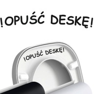 Vtipná nálepka na WC SEDADLO
