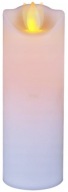 LED sviečka (5x17,5 cm) Moving Flame White Cortina 1 ks