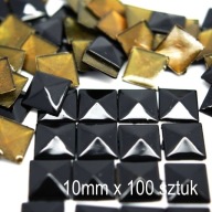 Pyramídy Thermojet Jets Black 10mm 100ks