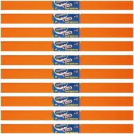 BAMBINO CRIPPLED hodvábny papier 50x200cm DEKORATÍVNY ORANŽOVÝ 10 kusov
