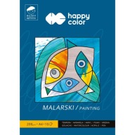 A4 BLOK BIELY 200G 10 LISTOV HAPPY