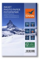 Lesklý fotopapier 10x15 260g 50 ks MODRÁ LABUŤ