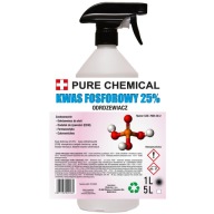 ODSTRAŇOVANIE HRDZE Z LIATINY KYSELINA FOSFOROVÁ 1L 25%