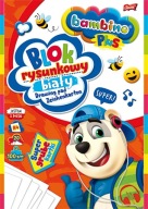 A4 Bambino podložka na kreslenie, 20 listov, hrubé listy