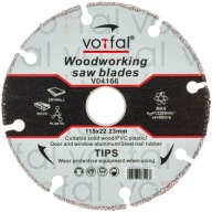 DIAMANTOVÝ KOTOUČ S KARBIDOVÝM KRYTOM NA DREVO 115 MM