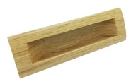 ÚCHYTKA NA ZABUDOVANÝ NÁBYTOK DUB MASIV L-128mm