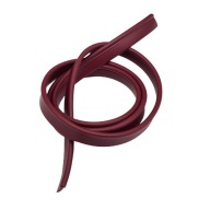 KEDRA BIZA PIPE PVC PÁSKA, jemná bordová