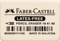 Gumička Faber-Castell biela bez latexu 1 ks.