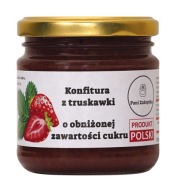 Jahodový džem s nízkym obsahom cukru 210 g