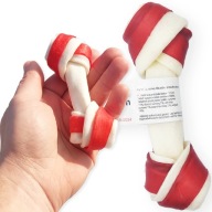 ŽIVOTNÁ KOSTKA pre PSA, ŠTEŇA, SLANINA, na zubné žuvanie, 10 cm