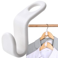 ORGANIZÁTOR S HÁČIKOM DRŽIAK NA HÁČIKY NA VEŠIAKY NA ŠATNÍK UNIVERZÁLNE