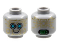 Lego HEAD LBG hlava mimozemského robota 3626cpb2957