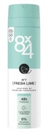 8X4, čerstvá limetka, deodorant, 150 ml