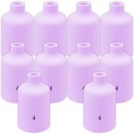 10x keramická tryska TIG #4 54N18 SR17 SR18 SR26