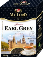 Čaj z čiernych listov slezu Earl Grey 100g