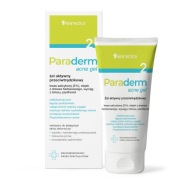 Paraderm gél na akné aktívny gél proti akné 50g PARAMEDICA (PARAMEDICA)