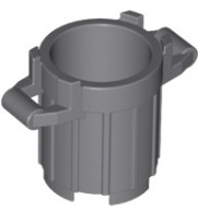 LEGO 92926 KOŠÍK VEDRO tmavosivá NOVINKA (2g)