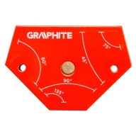 Magnetický zvárací štvorec GRAPHITE 56H904