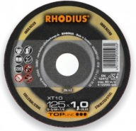 Nerezový kotúč INOX 125x1,0 RHODIUS T