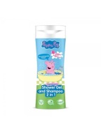 Sprchový gél a šampón Peppa Pig 2v1 300 ml žuvačky