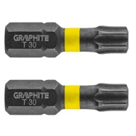 Nárazové bity TX30 x 25mm 2ks GRAPHITE 56H516