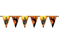 Halloween banner Haunted House 500cm girlanda