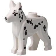 Lego New Dog White Patches dalmatín 92586pb03