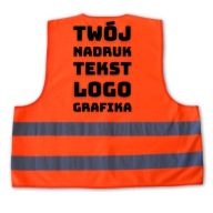 Reflexná vesta s potlačou LOGA
