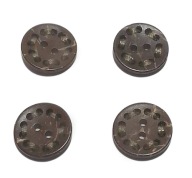 Ozdobný drevený gombík 15mm C2466/24