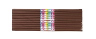 Krimpovaný hodvábny papier 50x200 čokoládový 10 ks. Šťasný