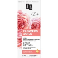 AA Flowers & Oils denný/nočný očný krém 65+ 15ml