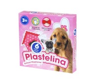 Plastelína 6 farieb Astra Dogs