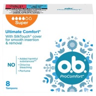 O.B. ProComfort SUPER hygienické TAMPÓNY 8 kusov