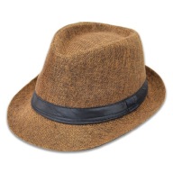 LETNÁ ČIAPKA FEDORA so stuhou na plážové mesto letné unisex RÔZNE FARBY