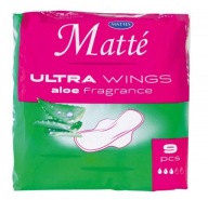 Matné matné hygienické vložky Aloe Vera 9 ks.