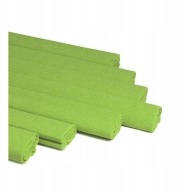 Krčený hodvábny papier veselá farba svetlozelená 50x200
