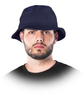 Pánsky klobúk HATBAW, tmavomodrá, 100% bavlna, ochrana pred slnkom, r57-61cm